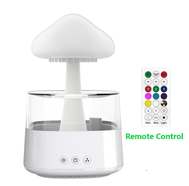 Peace Cloud - Rain Cloud Aromatherapy Humidifier And Diffuser - Shining Room