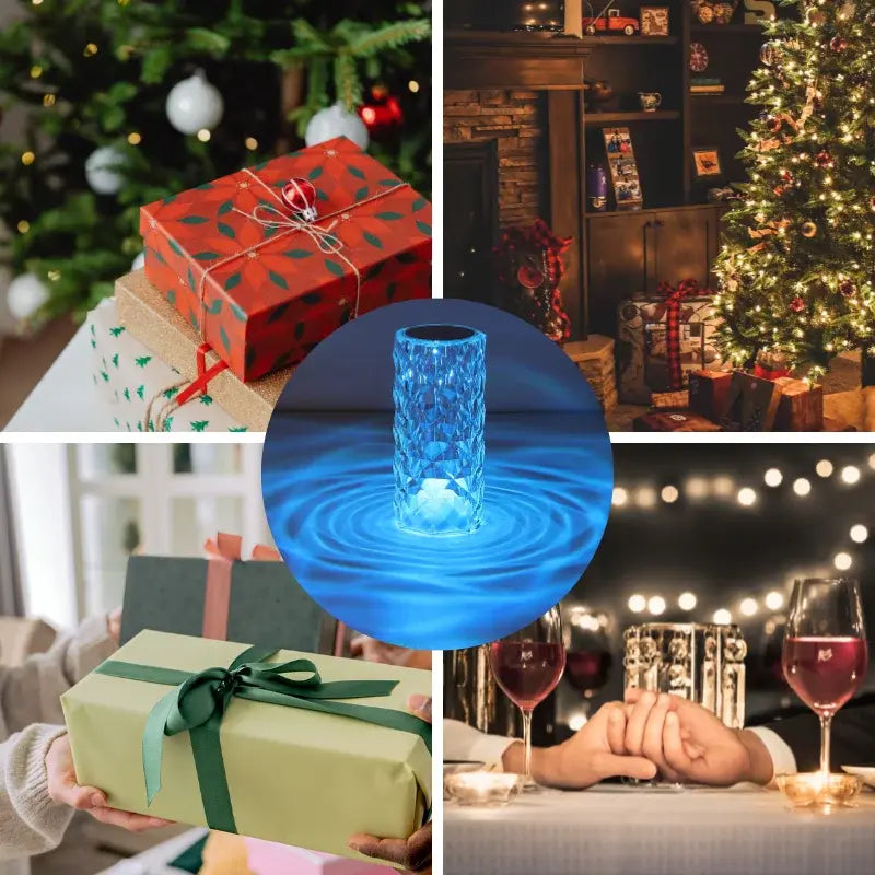 Noctis Crystal - Elegant Crystal Lamp - Shining Room