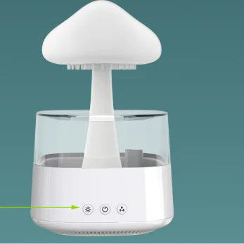 Peace Cloud - Rain Cloud Aromatherapy Humidifier And Diffuser - Shining Room
