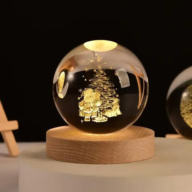 Astral Sphere - Planetary Galaxy Night Light Crystal Ball