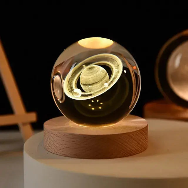 Astral Sphere - Planetary Galaxy Night Light Crystal Ball
