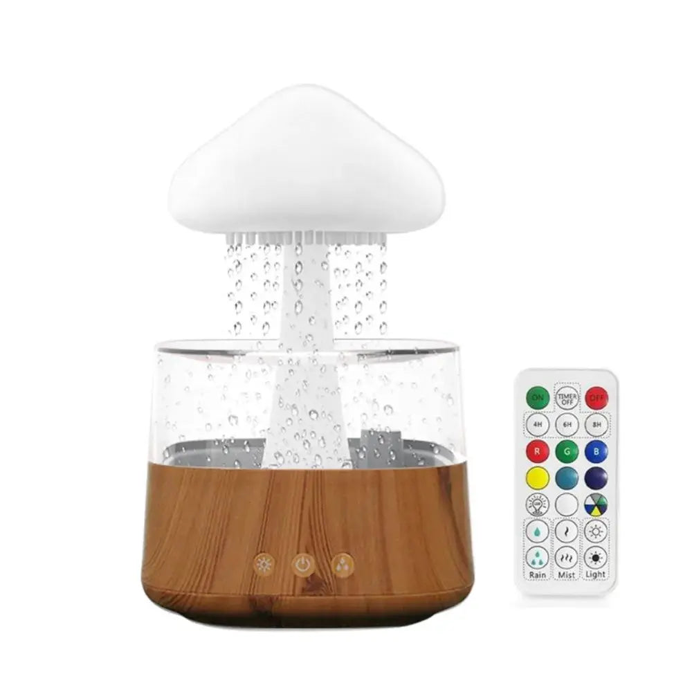 Peace Cloud - Rain Cloud Aromatherapy Humidifier And Diffuser - Shining Room