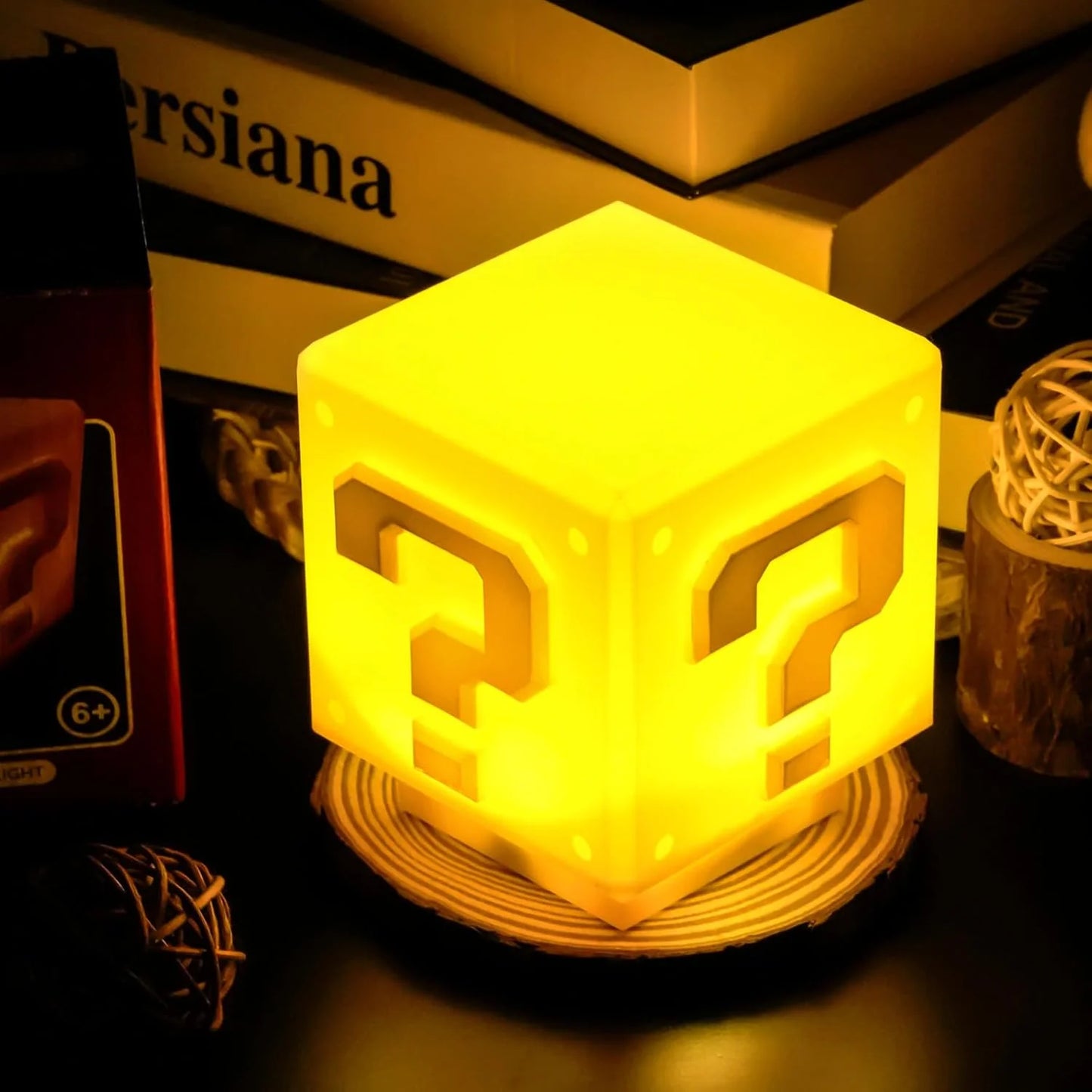 Pixel Light - Question Mark Brick Night Light - Shining Room