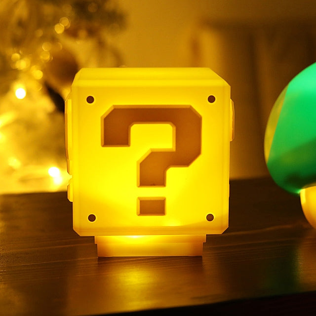 Pixel Light - Question Mark Brick Night Light - Shining Room