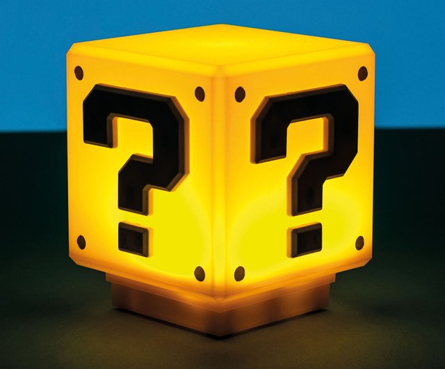 Pixel Light - Question Mark Brick Night Light - Shining Room
