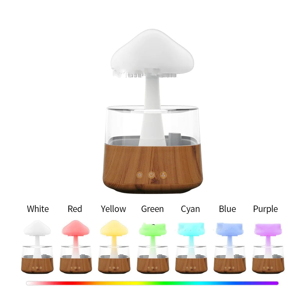 Peace Cloud - Rain Cloud Aromatherapy Humidifier And Diffuser - Shining Room