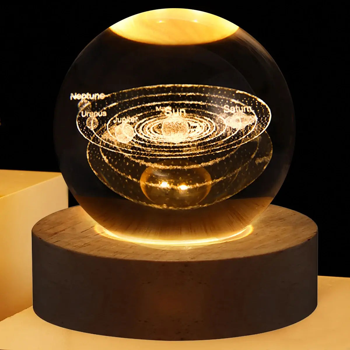 Astral Sphere - Planetary Galaxy Night Light Crystal Ball