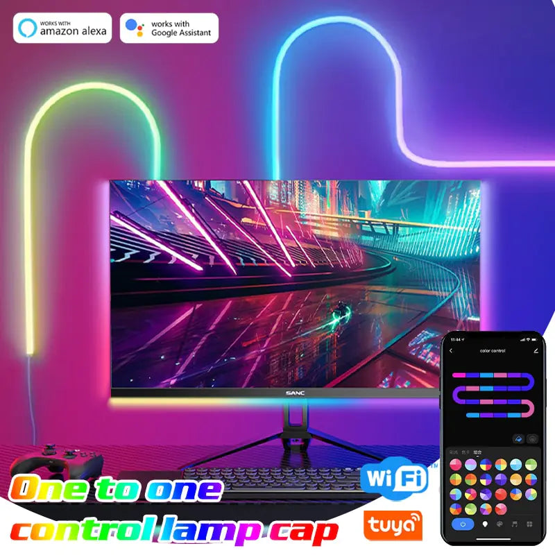 RGB Smart LED Sync Light Bar - Shining Room