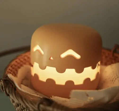 Whimsical Glow - Pumpkin Lamp