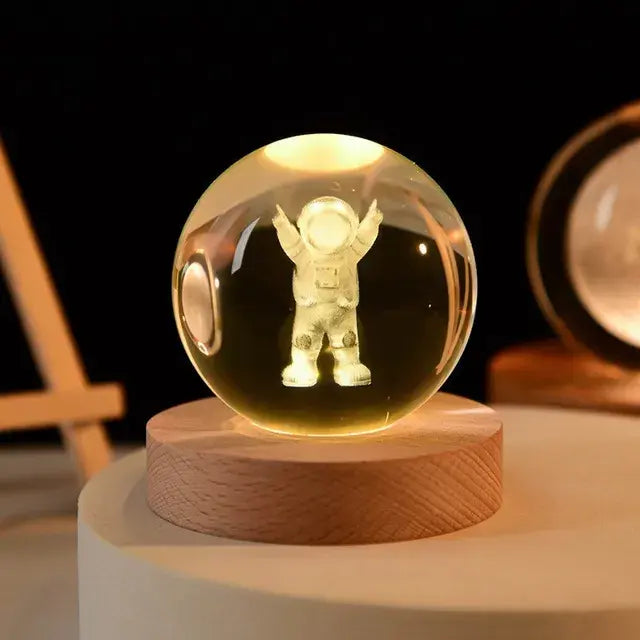 Astral Sphere - Planetary Galaxy Night Light Crystal Ball