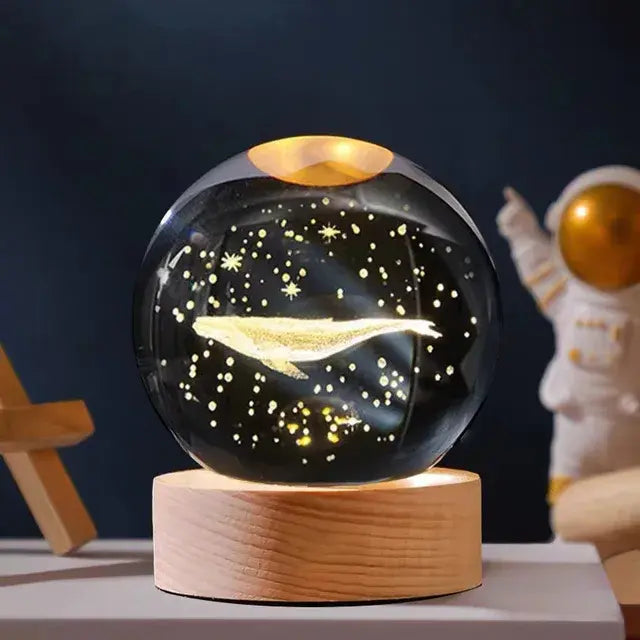 Astral Sphere - Planetary Galaxy Night Light Crystal Ball