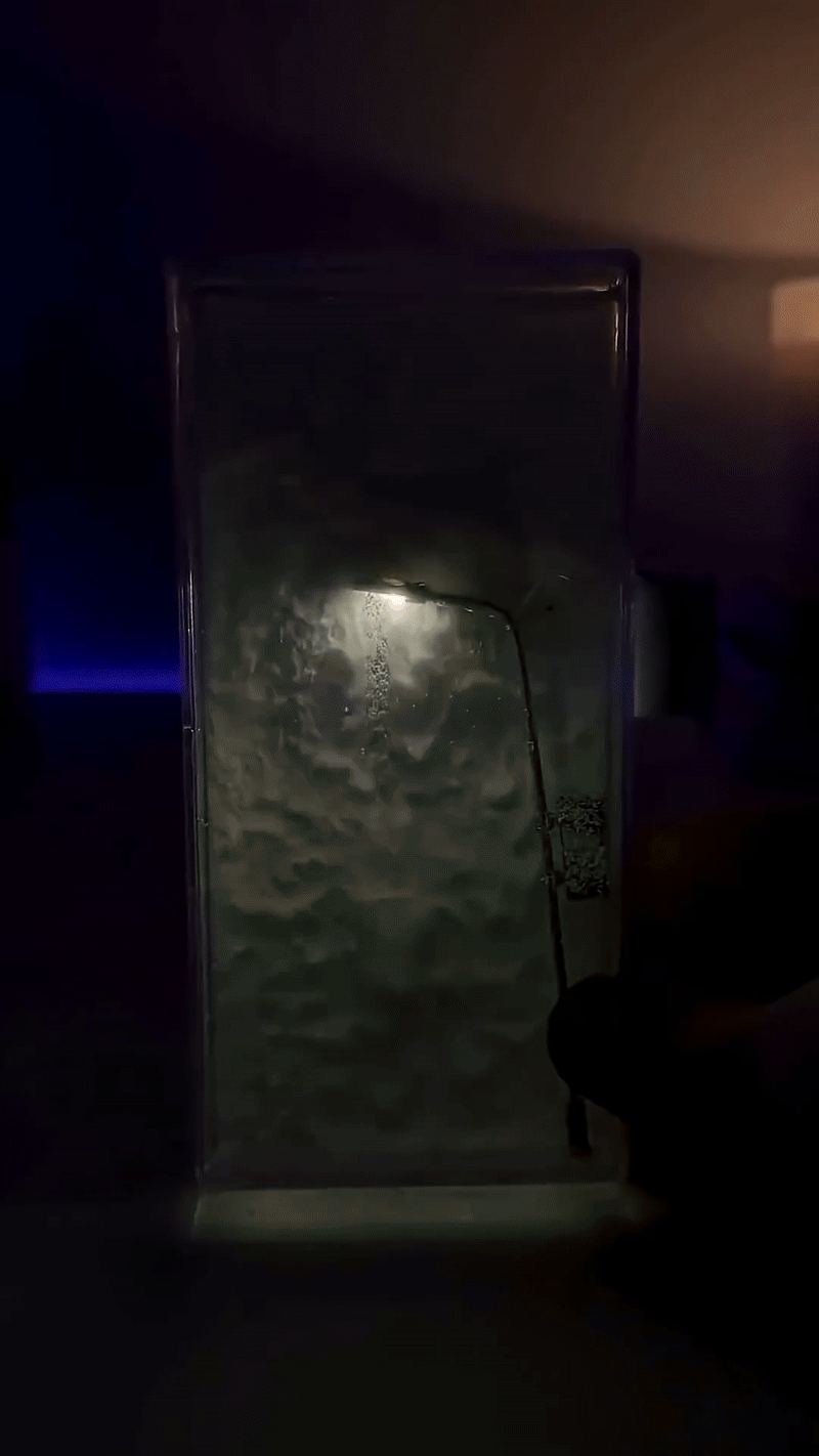Frost Glow - Snowy Flowing Night Light - Shining Room