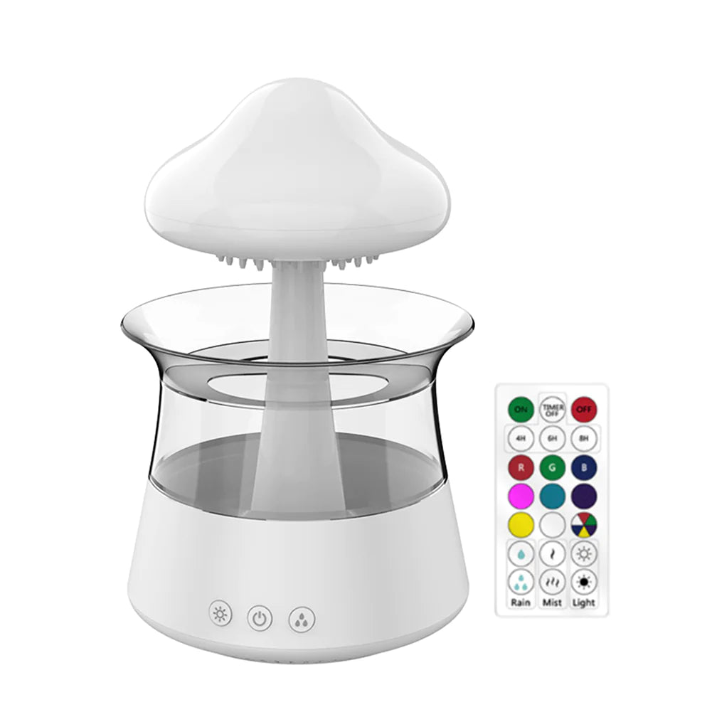 Peace Cloud - Rain Cloud Aromatherapy Humidifier And Diffuser - Shining Room