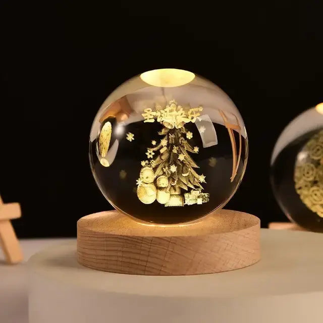 Astral Sphere - Planetary Galaxy Night Light Crystal Ball