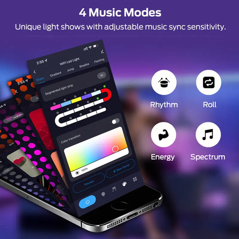 RGB Smart LED Sync Light Bar - Shining Room