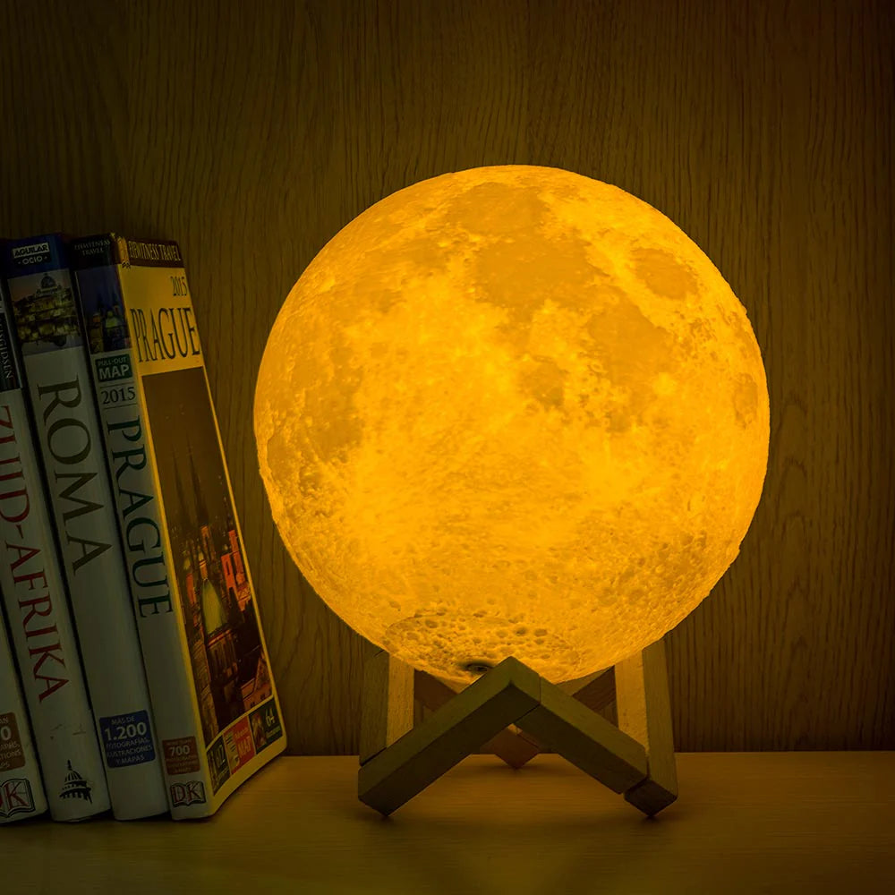 Lunar Glow - LED Moon Lamp