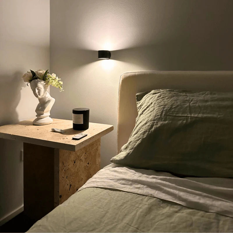 Spin Radiance - 360 LED Wall Light - Shining Room