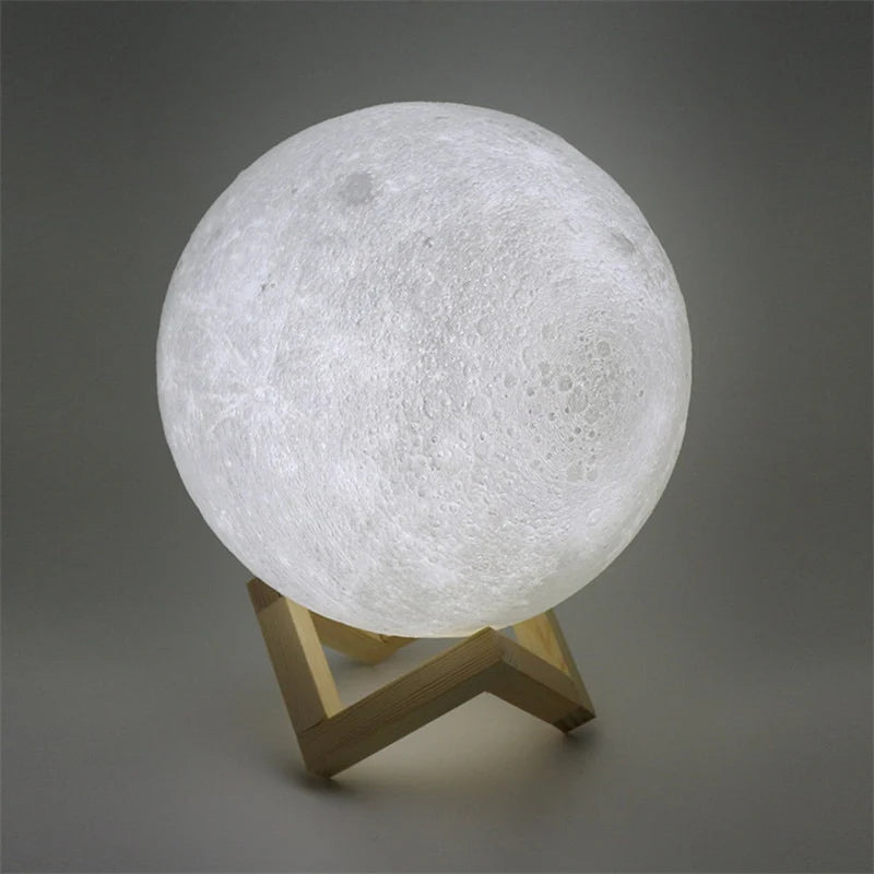 Lunar Glow - LED Moon Lamp