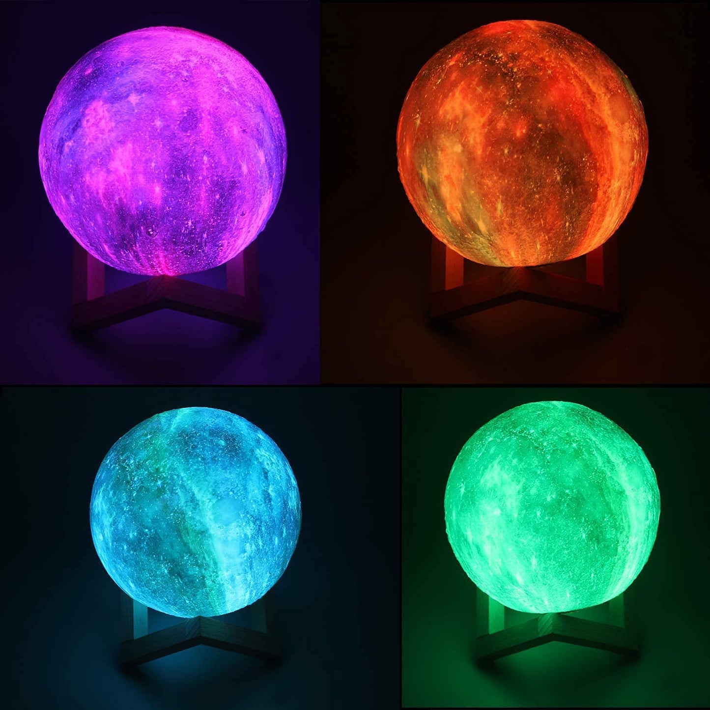 Lunar Glow - LED Moon Lamp