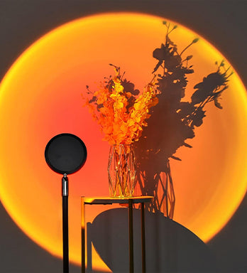 Solar Glow - Sunset Light - Shining Room