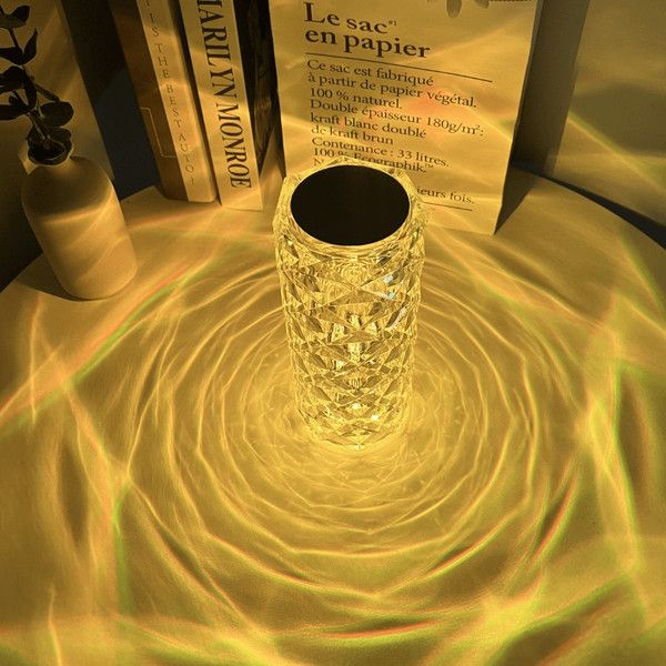 Noctis Crystal - Elegant Crystal Lamp - Shining Room