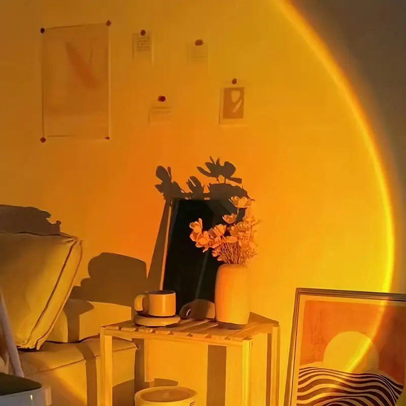 Solar Glow - Sunset Light - Shining Room