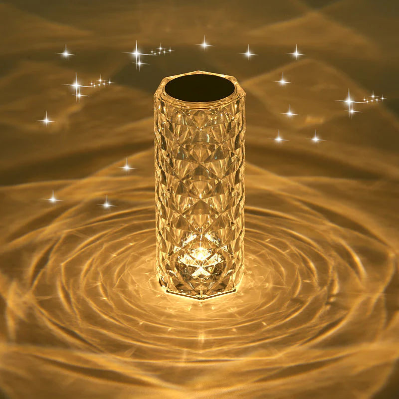 Noctis Crystal - Elegant Crystal Lamp - Shining Room