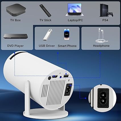 Pocket Cine - Ultra HD 4K Mini Projector - Shining Room