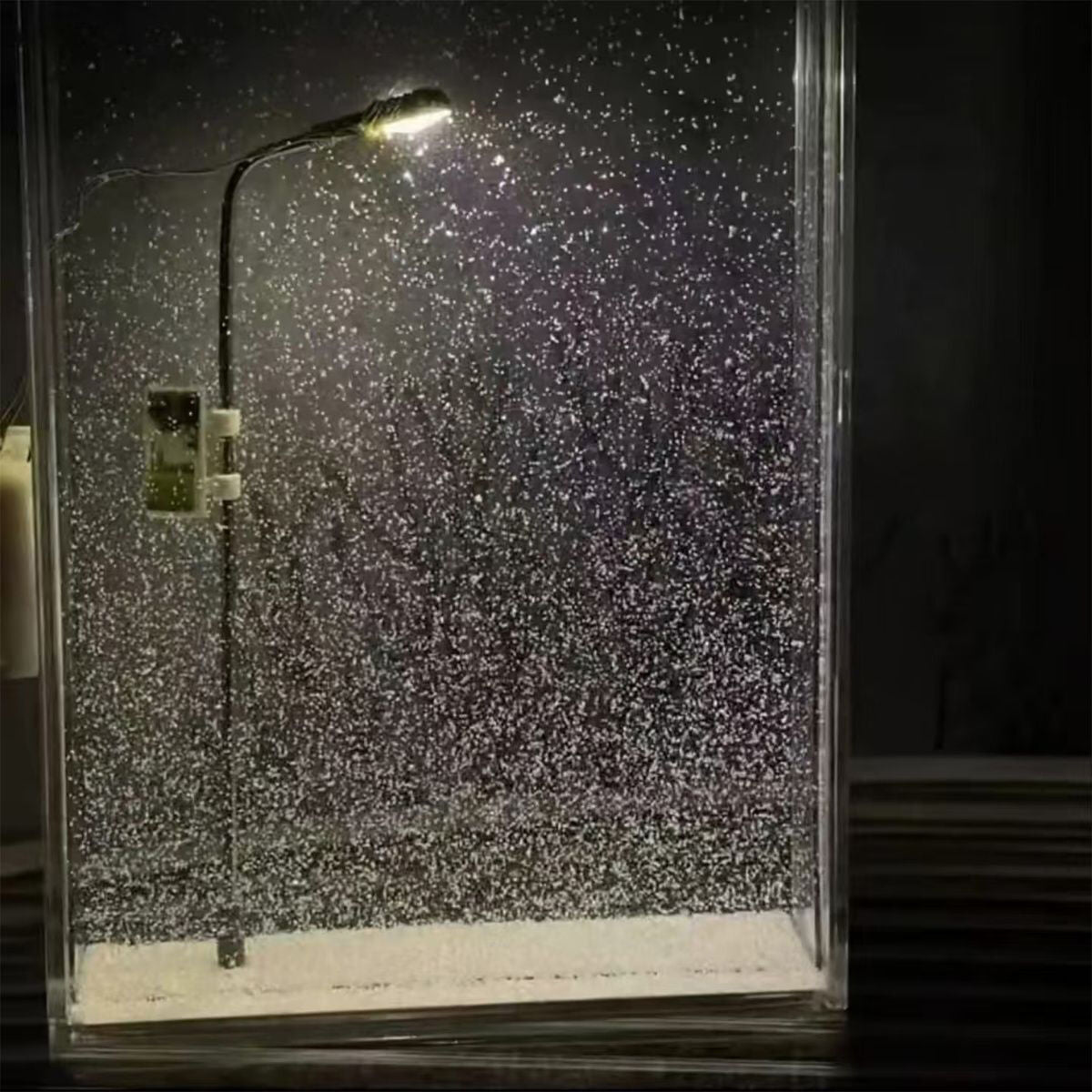 Frost Glow - Snowy Flowing Night Light - Shining Room