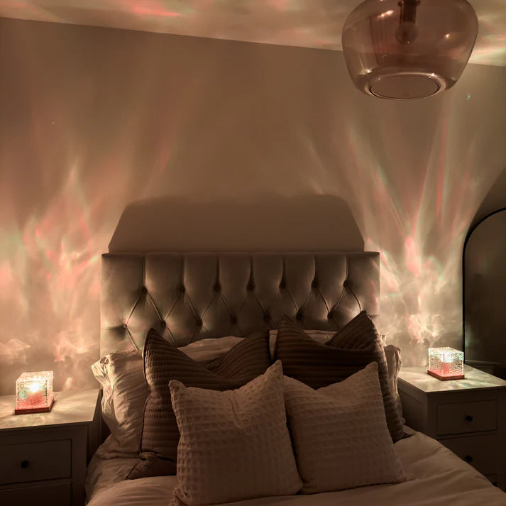 Aurora Radiance - Ripple Motion Crystal Lamp
