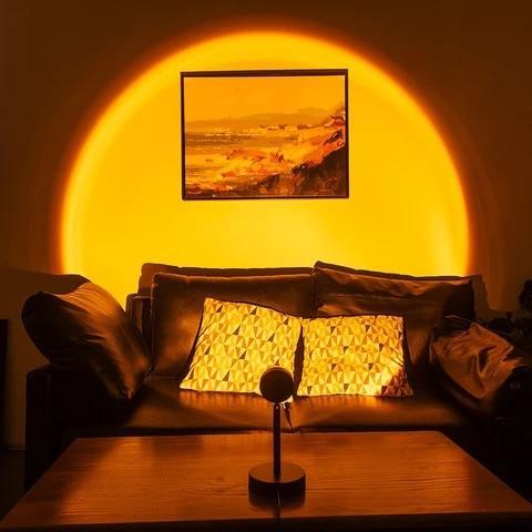 Solar Glow - Sunset Light - Shining Room
