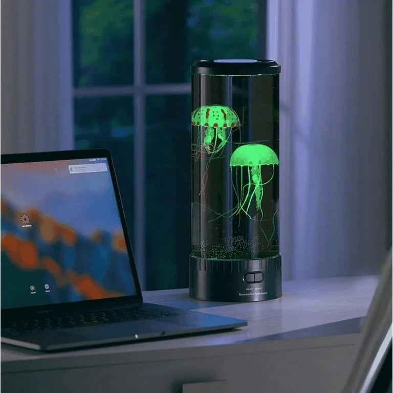 Aqua Glow - Led Fantasy Jellyfish Lamp
