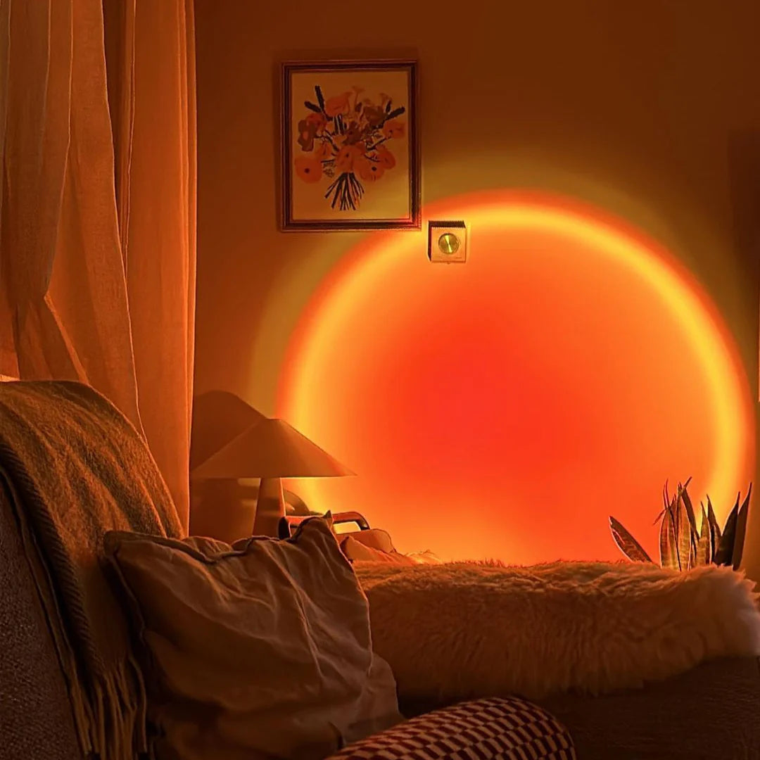 Solar Glow - Sunset Light - Shining Room