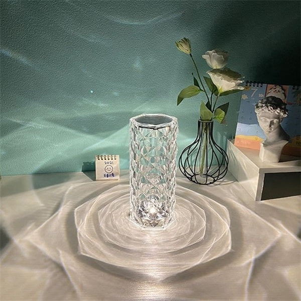 Noctis Crystal - Elegant Crystal Lamp - Shining Room