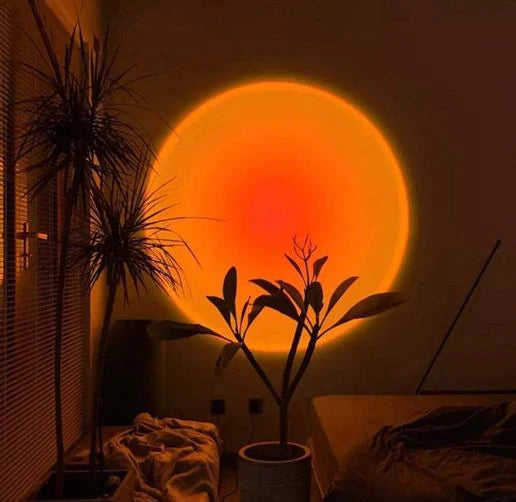 Solar Glow - Sunset Light - Shining Room