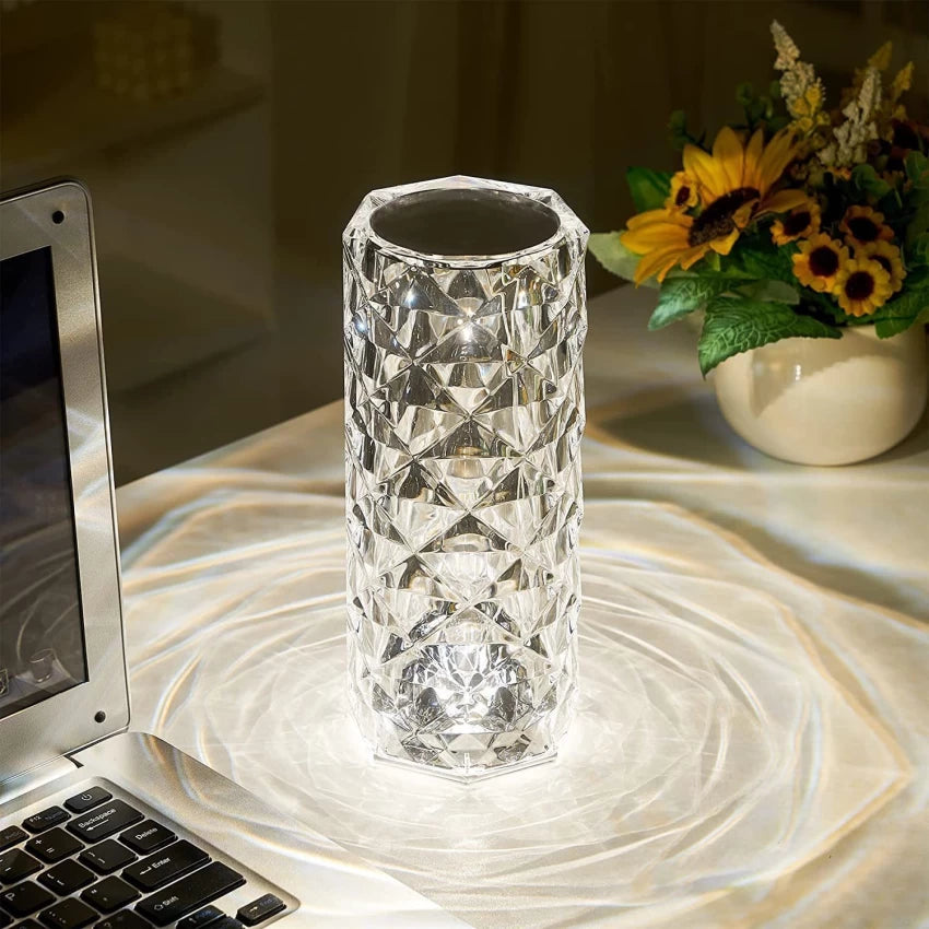Noctis Crystal - Elegant Crystal Lamp - Shining Room