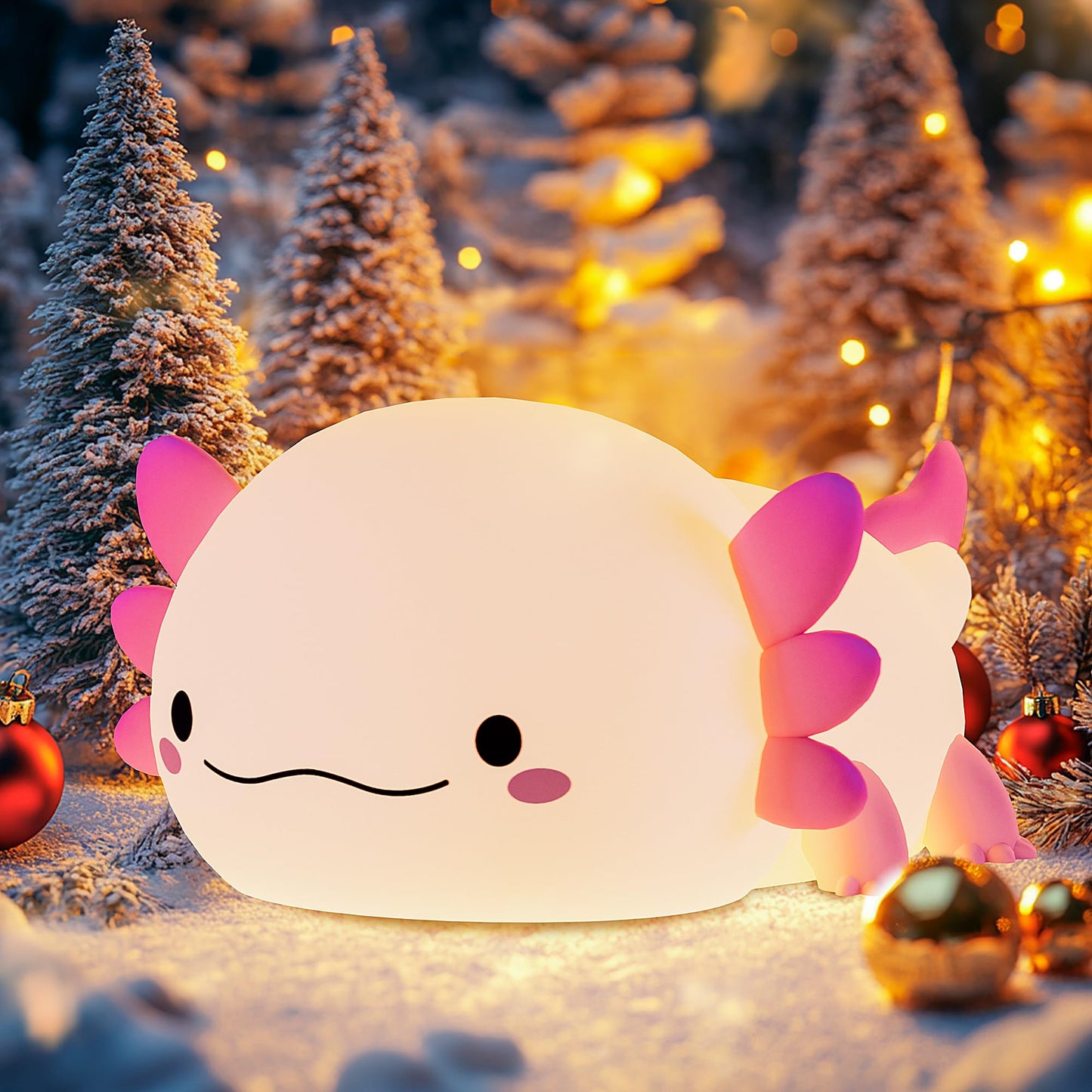 Serene Radiance - Axolotl Soft Glow Night Light