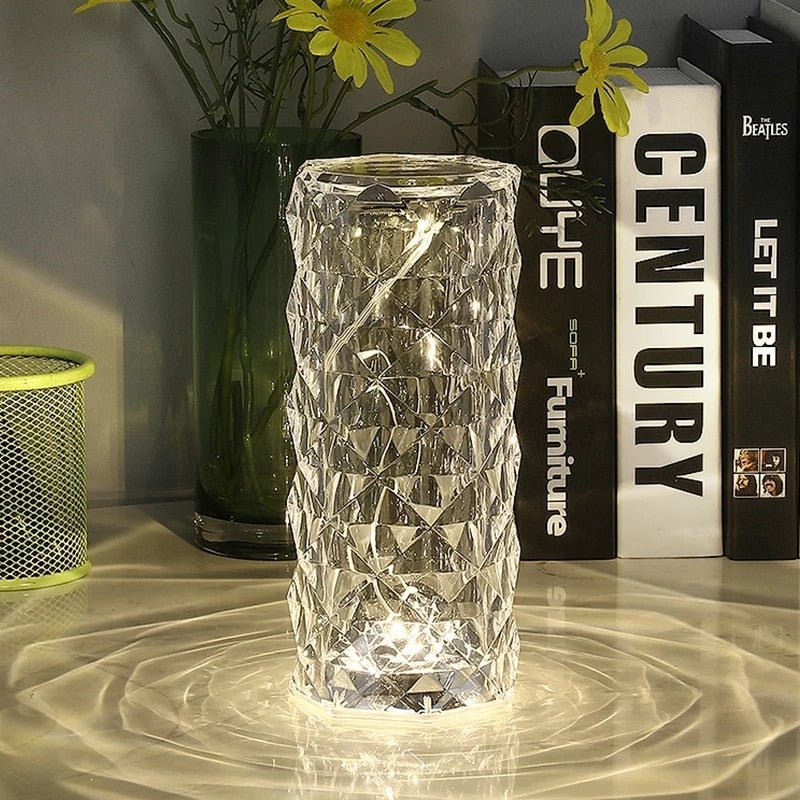 Noctis Crystal - Elegant Crystal Lamp - Shining Room