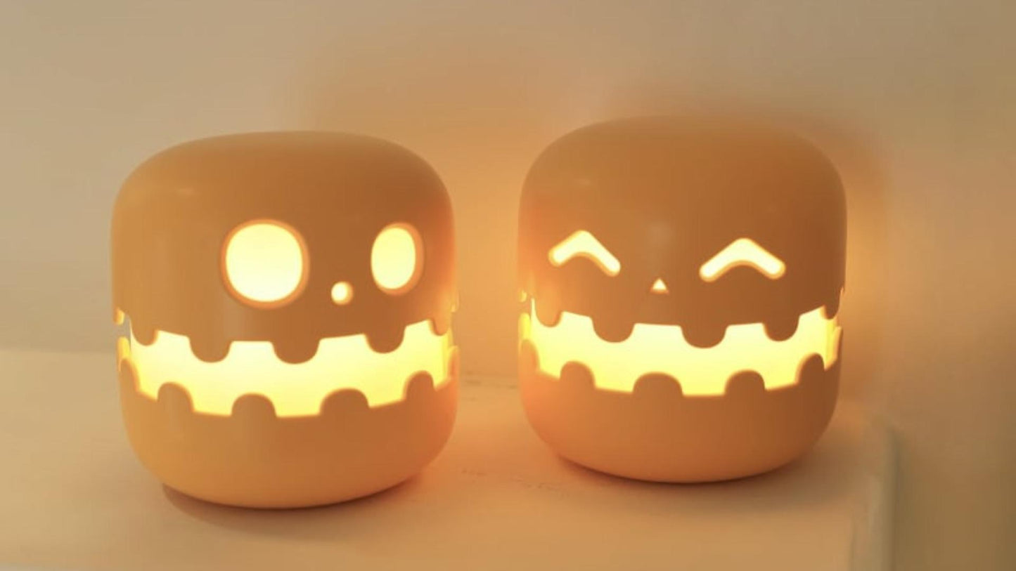 Whimsical Glow - Pumpkin Lamp