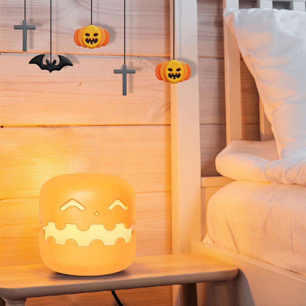 Whimsical Glow - Pumpkin Lamp
