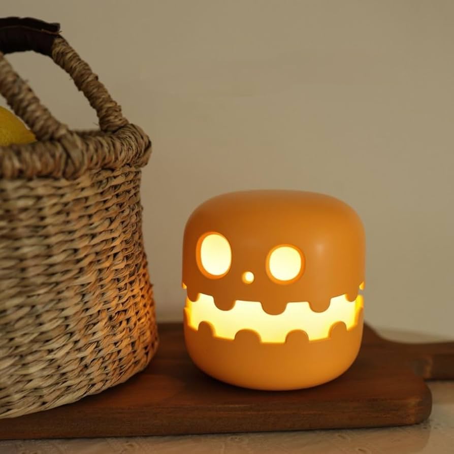 Whimsical Glow - Pumpkin Lamp