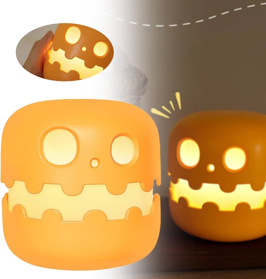 Whimsical Glow - Pumpkin Lamp
