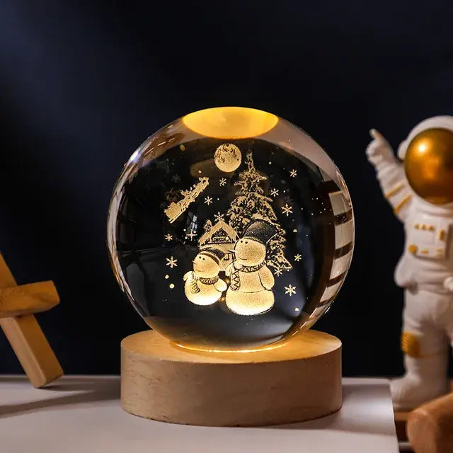 Astral Sphere - Planetary Galaxy Night Light Crystal Ball