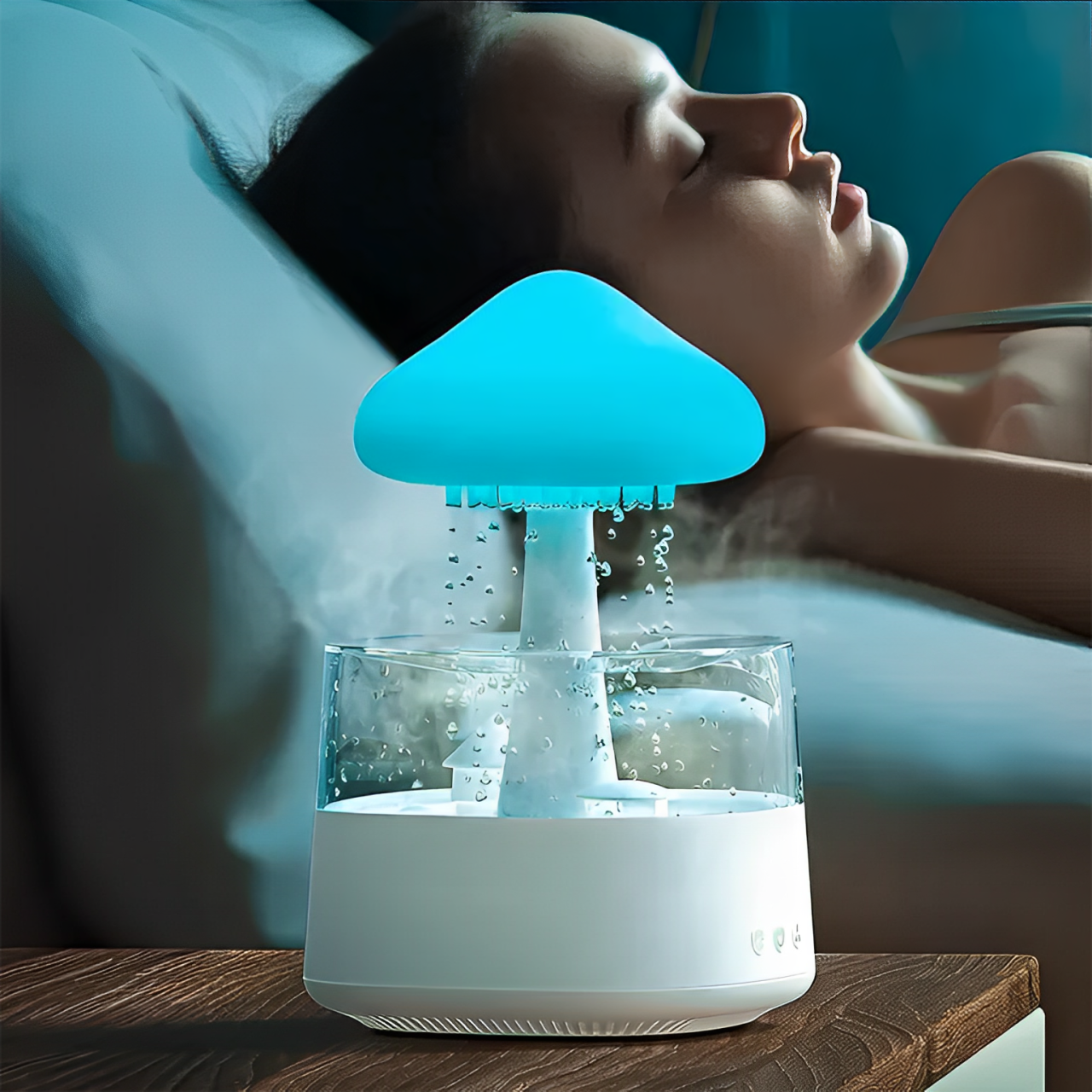 Peace Cloud - Rain Cloud Aromatherapy Humidifier And Diffuser - Shining Room