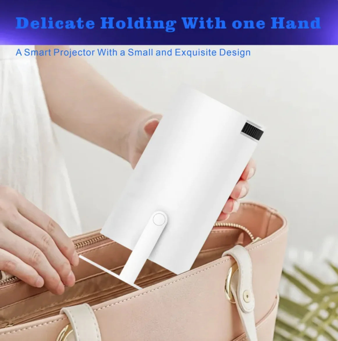 Pocket Cine - Ultra HD 4K Mini Projector - Shining Room