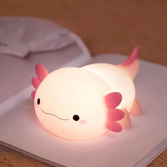 Serene Radiance - Axolotl Soft Glow Night Light - Shining Room
