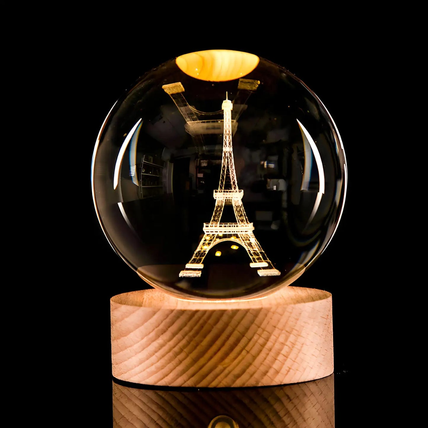 Astral Sphere - 3D Solar System Crystal Ball Night Light