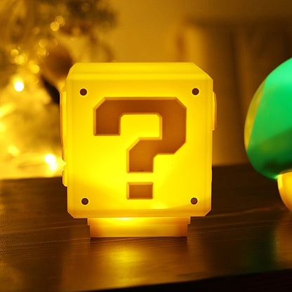 Pixel Light - Question Mark Brick Night Light - Shining Room
