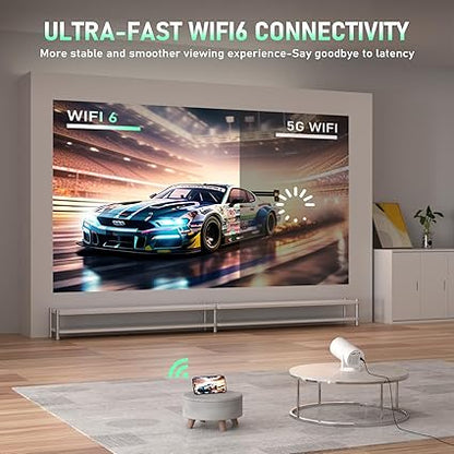 Pocket Cine - Ultra HD 4K Mini Projector - Shining Room