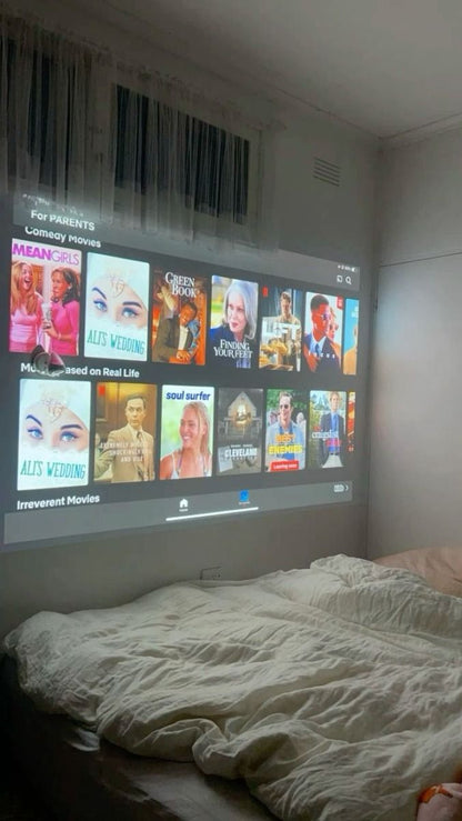 Pocket Cine - Ultra HD 4K Mini Projector - Shining Room
